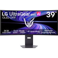 LG UltraGear evo OLED 39GX950B-B 39" 4K Ultra HD Moniteur UltraWide gaming incurvé Gris foncé, 1x DisplayPort, 2x HDMI, 1x USB-C, 2x USB-A, 165 Hz / 330 Hz