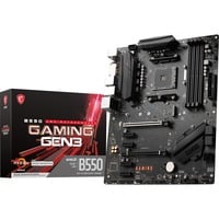 MSI B550 GAMING GEN3 carte mère socket AM4 Noir, RAID, Gb-LAN, Sound, ATX