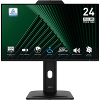MSI PRO MP242PMG 23.8" Moniteur Noir, HDMI, DisplayPort, VGA, 2x USB-A, USB-B, 120 Hz