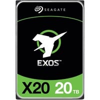 Seagate Exos X20 20 To, Disque dur ST20000NM007D, SATA/600, 24/7