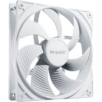 be quiet! Pure Wings 3 PWM ventilateur de boîtier Blanc, 140 x 140 x 25 mm, Ventilateur, 14 cm, 1200 tr/min, 97,5 m³/h, Blanc