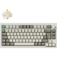 Keychron clavier Blanc, Layout BE, Gateron Jupiter Banana