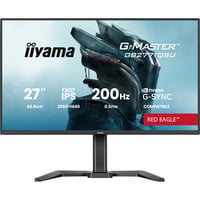 iiyama G-Master Red Eagle GB2771QSU-B1 27" Moniteur gaming Noir, 1x DisplayPort, 2x HDMI, 2x USB-C, 2x USB-A, 200 Hz
