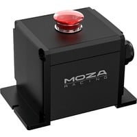 MOZA E-Stop Switch, Interrupteur Noir/Rouge, PC, Bouton, Noir, Aluminium