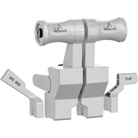 MOZA TQB Throttle Module - Boeing, Manettes des gaz Argent