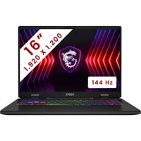 MSI Sword 16 HX (B14VFKG-016BE) 16" PC portable gaming Gris | Core i7-14700HX | RTX 4060 | 16 Go | 1 To SSD | 144 Hz