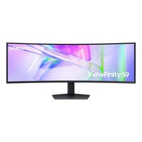 Samsung ViewFinity S9 S95UC Dual QHD 49" Moniteur UltraWide incurvé  Noir, 2x HDMI, 1x DisplayPort, USB-C, USB-B, USB-A, 120 Hz