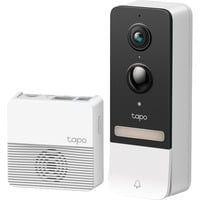 TP-Link Tapo D230S1 sonnette vidéo intelligente, Sonnette de porte Noir/Blanc
