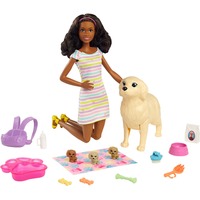 Barbie Poupée avec chien et chiots