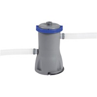 Bestway Pompe à filtre à cartouche Flowclear 3,0 m³/h, Filtre à eau Gris
