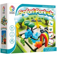 SmartGames Safari Park Jr., Jeu de puzzle Néerlandais, 1 joueur, 3 ans et plus