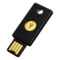 Yubico YubiKey 5 NFC, Clé de sécurité Noir, USB-A, NFC