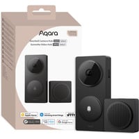 Aqara Doorbell Camera Hub G410 Select, Sonnette de porte Noir, Wifi, Bluetooth, Zigbee, Matter