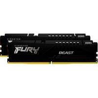 Kingston FURY Beast 64 Go DDR5-6000 (2x 32 Go) mémoire vive Noir, KF560C30BBEK2-64, XMP 3.0, EXPO 1.1