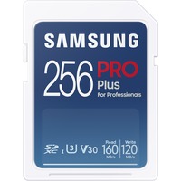 SAMSUNG PRO Plus 256 Go SDXC (2021), Carte mémoire Blanc, UHS-I U3, klasse 10, V30