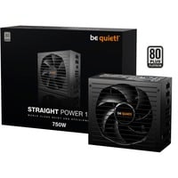 be quiet! Straight Power 12 Platinum, 750 Watt alimentation  Noir, 1x 12VHPWR, 4x PCIe, Gestion des câbles