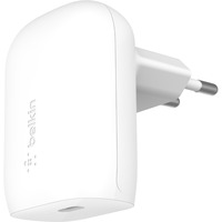 Belkin BOOSTCHARGE 30 W USB-C PD 3.0 PPS chargeur mural Blanc