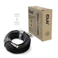 Club 3D Câble hybride AOC HDMI Noir, 50 mètres