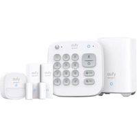 Eufy Kit d'alarme domestique 5 pièces Eufy, Système compact Blanc