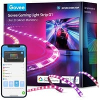 Govee Gaming Light Strip G1, Lampe Bluetooth, pour les moniteurs de 27 à 34 pouces