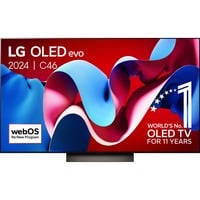 LG OLED55C46LA 55" Ultra HD TV OLED Noir, 4x HDMI, 3x USB-A, Optique, CI, Bluetooth, LAN, WLAN, HDR10