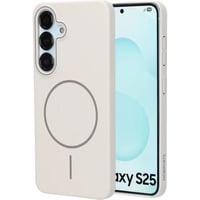 Mobiparts Samsung Galaxy S25 - Slim Line MagSafe Case, Housse smartphone Blanc