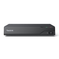 Reolink RP-PN16-NHD, NVR PoE 16 canaux, Enregistreur vidéo en réseau Noir