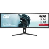 iiyama G-Master Red Eagle GCB4580DQSN-B1 45" Moniteur UltraWide gaming incurvé Noir, 1x DisplayPort, 2x HDMI, 1x USB-C, 3x USB-A, 1x RJ-45, 165 Hz