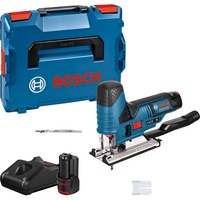 Bosch Scie sauteuse sans fil GST 12V-70 Professional Bleu/Noir, Noir, Bleu, Rouge, Argent, 45°, 0 - 45°, 2800 spm, 7 cm, 1500 spm