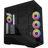Lian Li boîtier midi tower Noir | 2x USB-A | 1x USB-C | RGB | Window