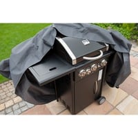 Nature Housse de protection pour barbecue à gaz, Finition Noir, 6030610