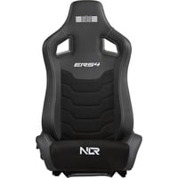 Next Level Racing ERS4 Elite Reclining Seat - édition cuir PU & suédine, Siège gaming Noir