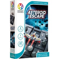SmartGames Évasion d'astéroïdes, Jeu de puzzle Néerlandais, 1 joueur, 8 ans et plus, 60 défis