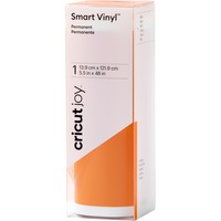 Cricut Joy Smart Vinyl - Permanent - Mat Orange, Découpe de vinyle Orange, 122 cm