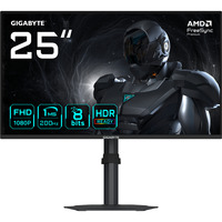 GIGABYTE G25F2 24.5" Moniteur gaming Noir, 200 Hz, DisplayPort, 2x HDMI, Audio