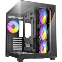 Antec C5 ARGB boîtier midi tower Noir | 1x USB-A | 1x USB-C | Window