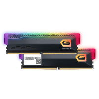 GeIL ORION V RGB 32 Go DDR5-6000 (2x 16 Go) mémoire vive Noir, GAVSG532GB6000C36CDC, XMP 3.0, EXPO