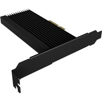 ICY BOX IB-PCI208-HS carte et adaptateur d'interfaces Interne M.2, Carte d'interface Noir, PCIe, M.2, Hauteur totale / Profil bas, PCIe 4.0, Noir, Passif