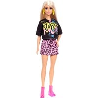 Mattel Fashionistas Doll 155 - T-Shirt graphique "Rock", Poupée 