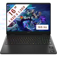 OMEN 16 (am0063nb) 16" PC portable gaming  Noir | Core Ultra 7 255H | RTX 5050 | 32 Go | 1 To SSD | 165 Hz