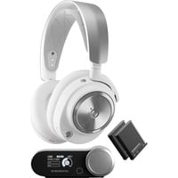 SteelSeries Arctis Nova Pro Wireless casque gaming over-ear Blanc, Bluetooth, Pc, PlayStation 4, PlayStation 5, Nintendo Switch
