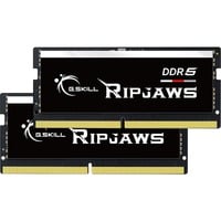 G.Skill Ripjaws 32 Go DDR5-4800 (2x 16 Go) mémoire PC portable Noir, F5-4800S3434A16GX2-RS, SO-DIMM, XMP 3.0
