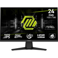 MSI 23.6" Moniteur gaming Noir