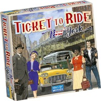 Asmodee Ticket to Ride - New York, Jeu de société Néerlandais, 2 - 4 joueurs, 10 - 15 minutes, 8 ans et plus