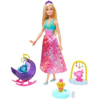 Barbie Dreamtopia - Pépinière de dragons, Poupée