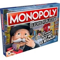 Hasbro Monopoly - Pour les mauvais perdants, Jeu de société Néerlandais, 2 - 4 joueurs, 60 minutes, 8 ans et plus