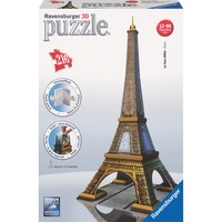 Ravensburger Puzzle 3D : Tour Eiffel unisexe, 192 mm, 275 mm, 68 mm, 485 g, 256 pièce(s)