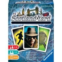 Ravensburger Scotland Yard, Jeu de cartes Multilingue, 3 - 5 joueurs, 20 minutes, 9 ans et plus