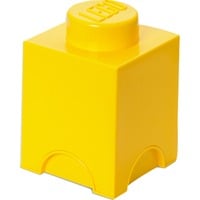 Room Copenhagen LEGO Storage Brick 1 Jaune, Boîte de rangement Jaune