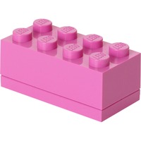 Room Copenhagen Mini boîte à lunch LEGO 8 rose, Lunch-Box rose fuchsia